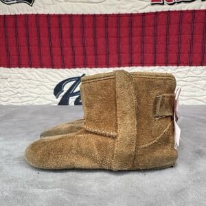 Size 4/5c - UGG Jesse Bow Children S Fuzzy Comfortable Brown Boot‎ 1018452I